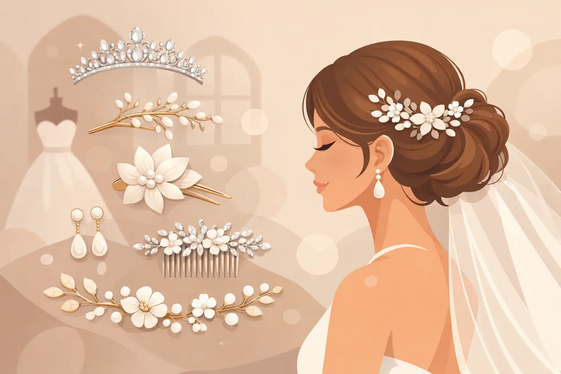 Acessórios de cabelo para casamento: como escolher