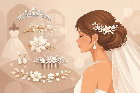 Acessórios de cabelo para casamento: como escolher