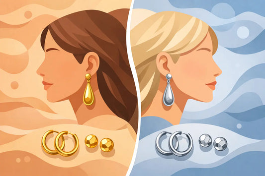 Brinco dourado ou prateado: qual favorece mais?