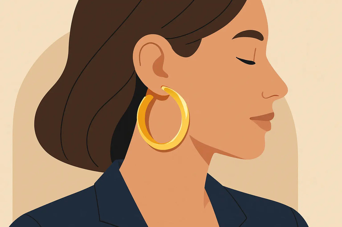 Argola pequena 18K: o brinco que não erra