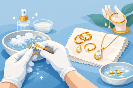 Como limpar semijoias banho ouro sem erro