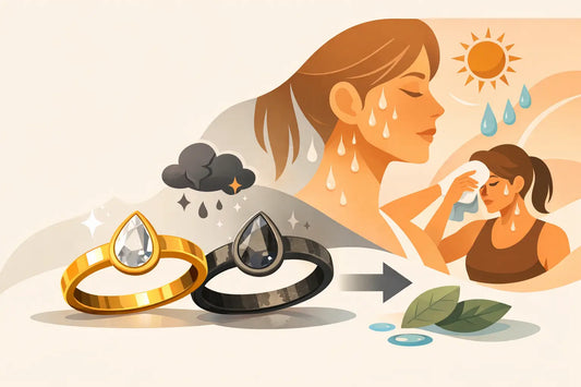 Semijoia escurece com suor? Entenda