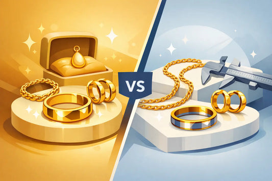 Banho ouro 18k vs folheado: qual vale mais?