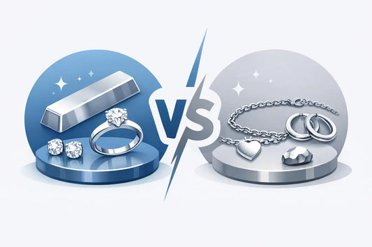 Ródio branco vs prata 925: qual vale mais?