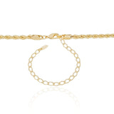 Choker Cordão Baiano Banhado a Ouro 18K