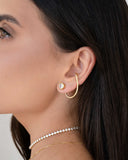 Ear Cuff Tarraxa Piercing Banhado a Ouro 18K