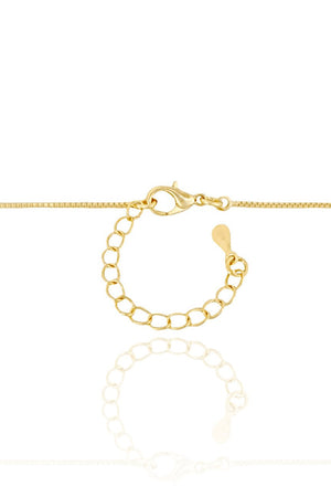 Gargantilha Veneziana com Pérolas 4 MM Banhado a Ouro 18K