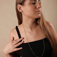 Brinco Ponto de Luz Banhado a Ouro 18K