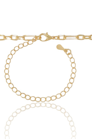 Choker Elos 4 mm Banhado a Ouro 18K