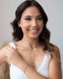 Piercing Liso Achatado Ródio Branco