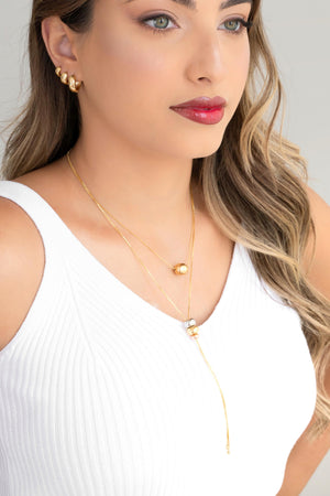 Choker Veneziana Borroca Banhado a Ouro 18K