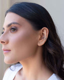 Piercing Três Filetes Ródio Branco