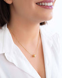 Gargantilha Veneziana Pingente Bola 10mm Banhado a Ouro 18K