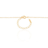 Gargantilha Longa Americana 1.5 mm Banhado a Ouro 18K