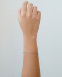Pulseira Elos 2 mm Ródio Branco