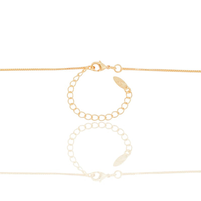 Kit 3 Colares Veneziana Banhado a Ouro 18K - 45 cm