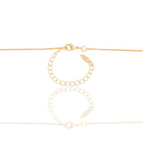 Gargantilhas Venezianas 3 x 45 + 5 cm Banhado a Ouro 18K