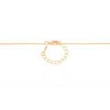 Gargantilha Veneziana Bolinha 12 mm Banhado a Ouro 18K