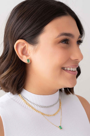 Choker Elos Duplos Banhado a Ouro 18K