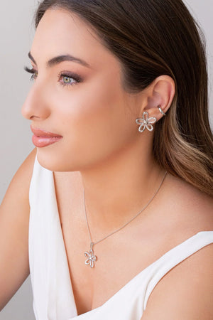 Piercing Tubo Liso Ródio Branco