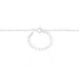 Gargantilha Longa Bolinhas 1.5 mm Ródio Branco