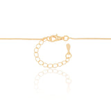 Gargantilha Veneziana Bolinhas 5 mm Banhado a Ouro 18K