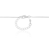 Gargantilha Veneziana Bolinhas 5 mm Ródio Branco