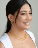 Piercing Tubo Liso Banhado a Ouro 18K