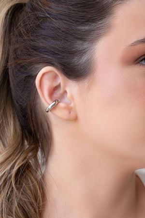 Piercing Tubo Liso Ródio Branco