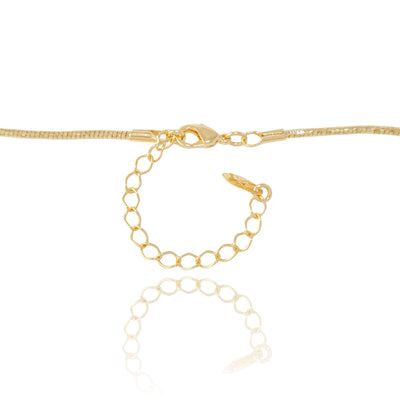 Aro Flexível Banhado a Ouro 18K - 40 cm
