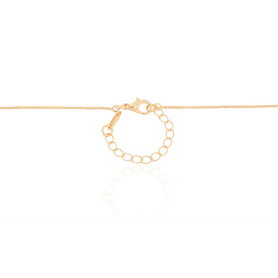 Colar Veneziana Pérola Banhado a Ouro 18K - 40 cm