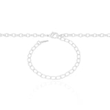Choker Elos Portugueses Ródio Branco