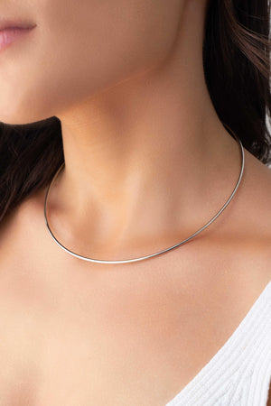 Aro Fio 2 mm Ródio Branco