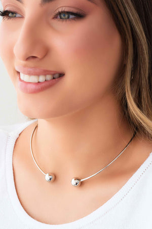 Aro Bola Lisa Ródio Branco