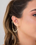 Ear Line Plaquinhas Banhado a Ouro 18K