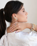 Piercing Bolinhas Banhado a Ouro 18K