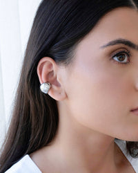 Piercing Liso Abaulado Ródio Branco