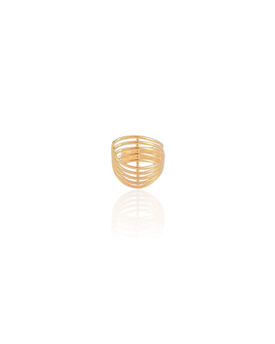 Piercing Filetes Banhado a Ouro 18K