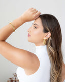 Piercing Torcido Banhado a Ouro 18K