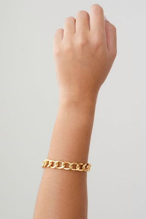 Pulseira Grumet Banhado a Ouro 18K