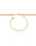 Choker Snake 4 mm Banhado a Ouro 18K