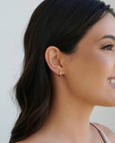 Brinco Argola Lisa 1.1 cm Banhado a Ouro 18K