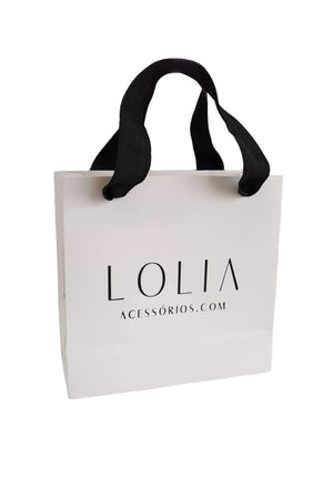 Kit 10 Sacolinhas de Presente Lolia Tamanho Pequeno