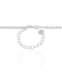 Gargantilha Elos Trabalhados Ródio Branco