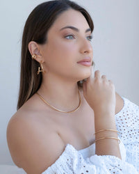 Bracelete Fios Banhado a Ouro 18K