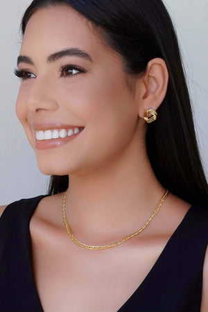 Choker Grumet 4 mm Banhado a Ouro 18K