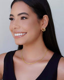 Choker Grumet 4 mm Banhado a Ouro 18K