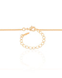 Gargantilha Veneziana 1 mm Banhado a Ouro 18K