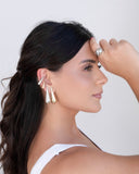 Anel Abaulado Liso Tamanho 13 Ródio Branco