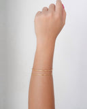 Braceletes Fios Banhado a Ouro 18K